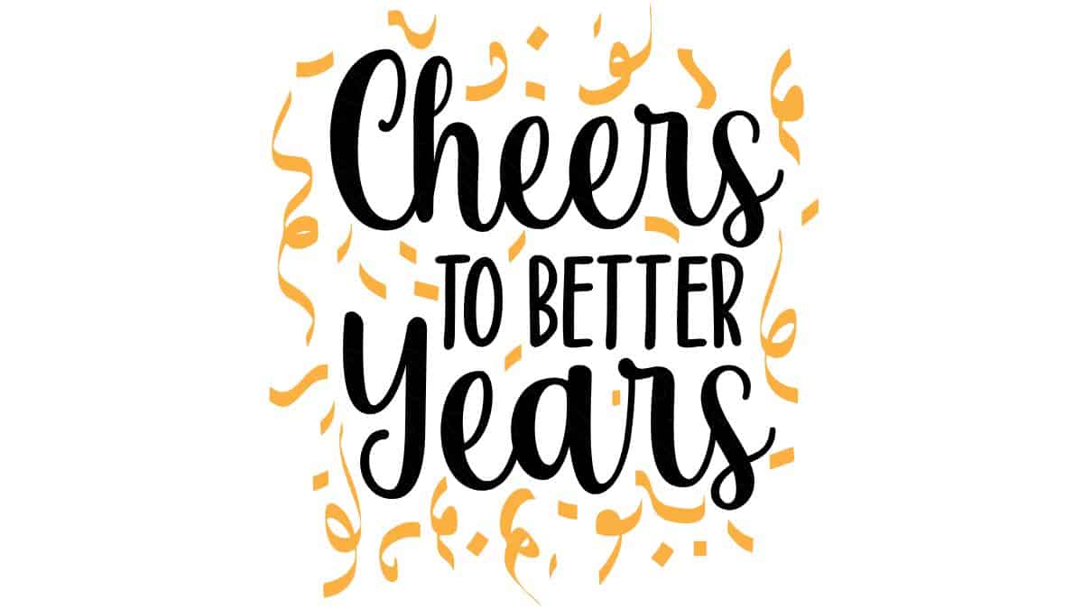 Hand-lettered phrase