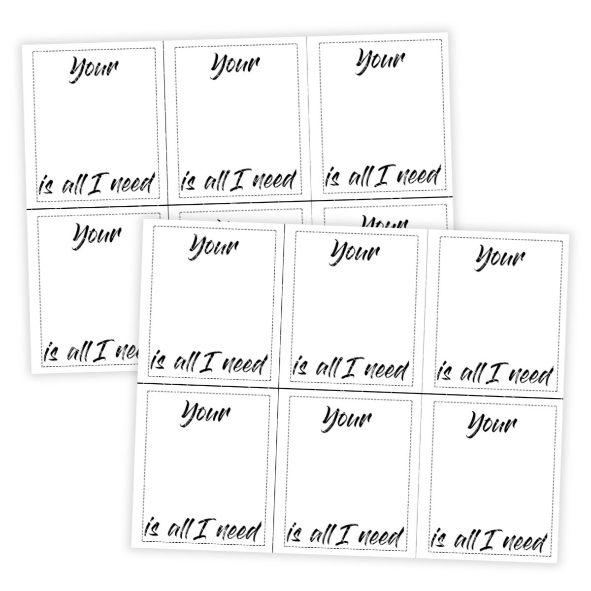 Your Love Is All I Need Jewelry Card Printable
Free – Buy Now Checkout
Added to cart