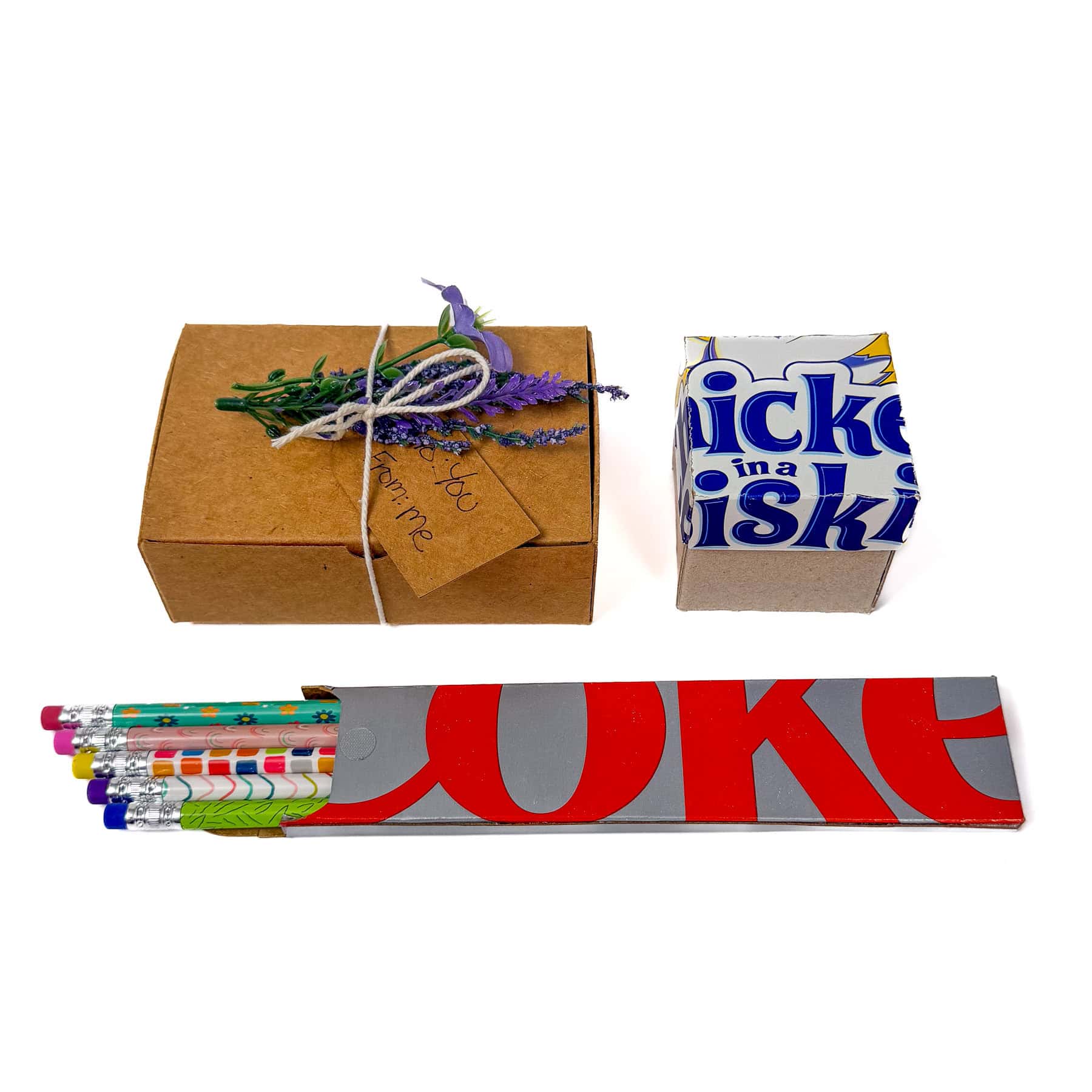 Upcycled Gift Boxes with Tags Class